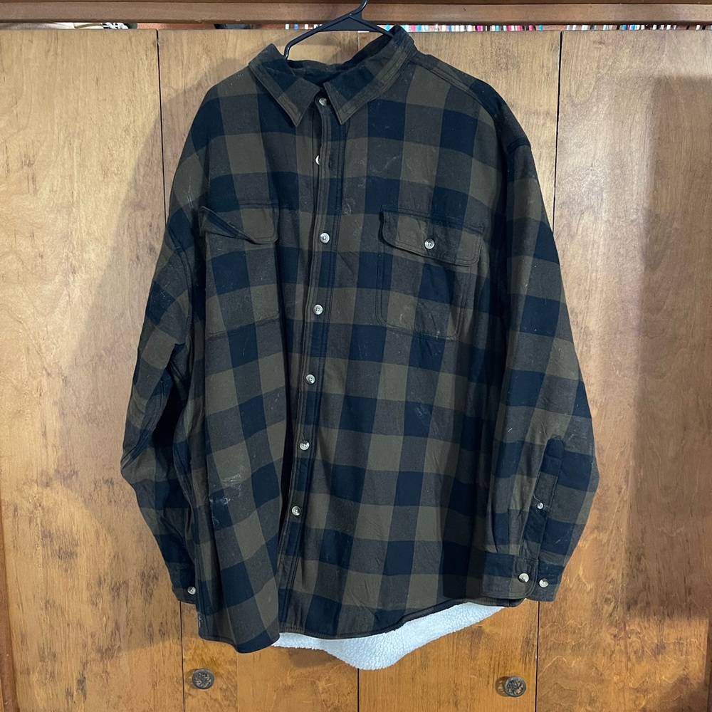 Red Head Button Up